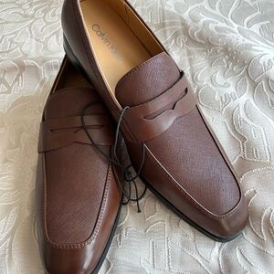 Calvin Klein Men's Dark Brown Loafers 9